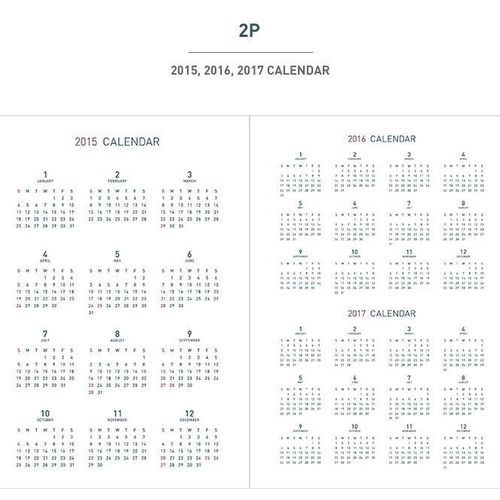 2015 Business Weekly Appointment Planner - Image 7
