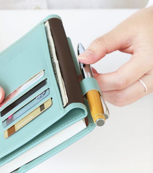 MochiThings: Pochette Leather Diary Wallet