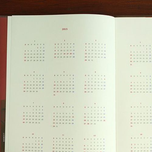 2015 Large Monthly Scheduler - Image 19