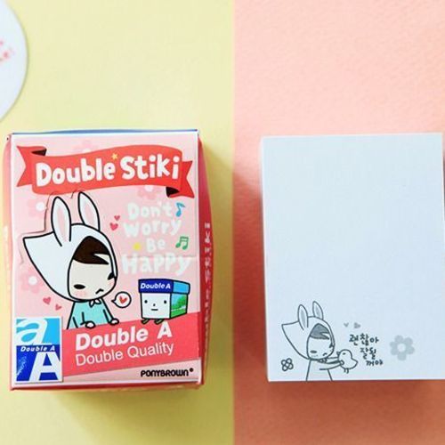 Pony Brown Paper Box Sticky Note v2 - Image 2