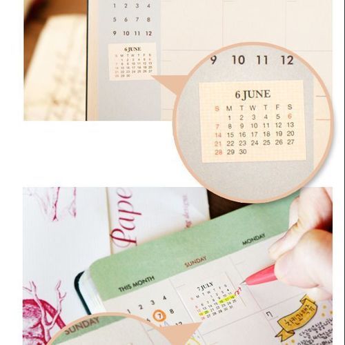 2015/2016 Calendar Sticker