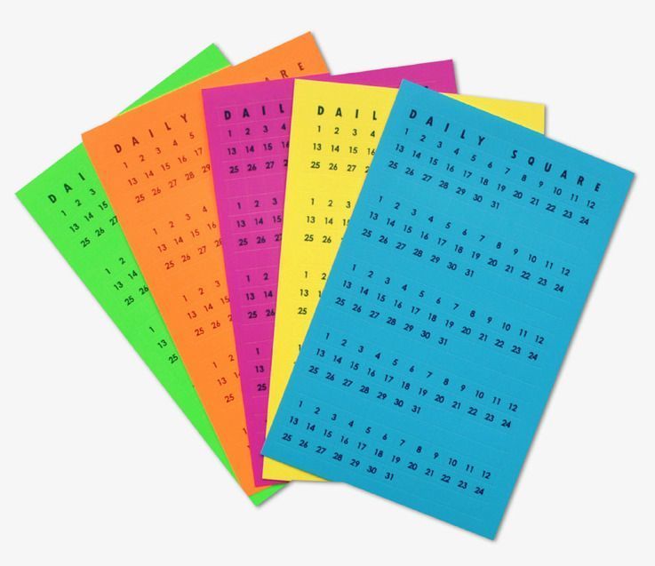 MochiThings: Daily Square Sticker Set