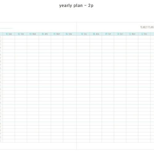 Large My Little Tale Monthly Planner