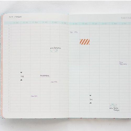 Large My Little Tale Monthly Planner
