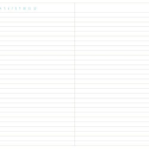 Large My Little Tale Monthly Planner