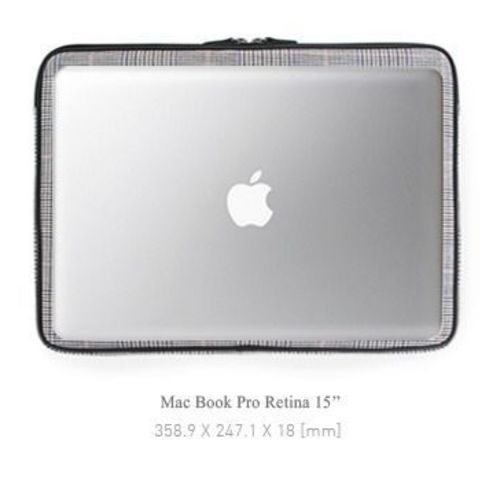 Basic Canvas 15in Laptop Pouch - Image 5