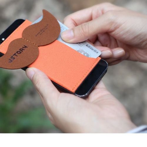 Mr. Babba Sticky Card Pouch