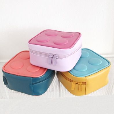 Block Cosmetic Pouch