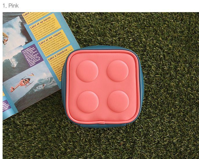 Block Cosmetic Pouch