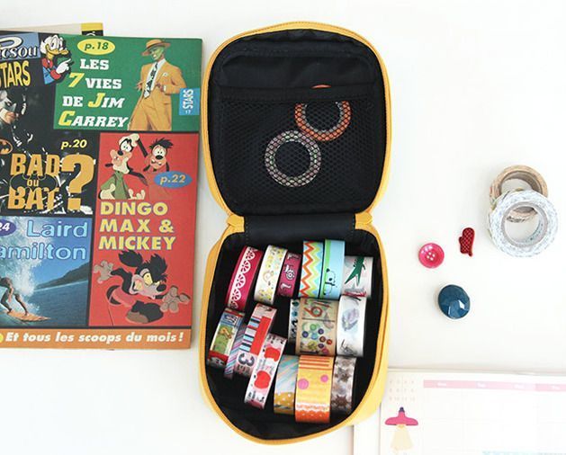 Block Cosmetic Pouch