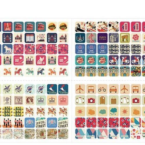 Fairy Tale Mini Point Sticker Set