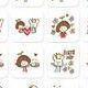 Fairy Tale Mini Point Sticker Set, Okay Tina