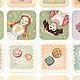 Fairy Tale Mini Point Sticker Set, Anne of Green Gables