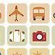 Fairy Tale Mini Point Sticker Set, Souvenirs De Voyage