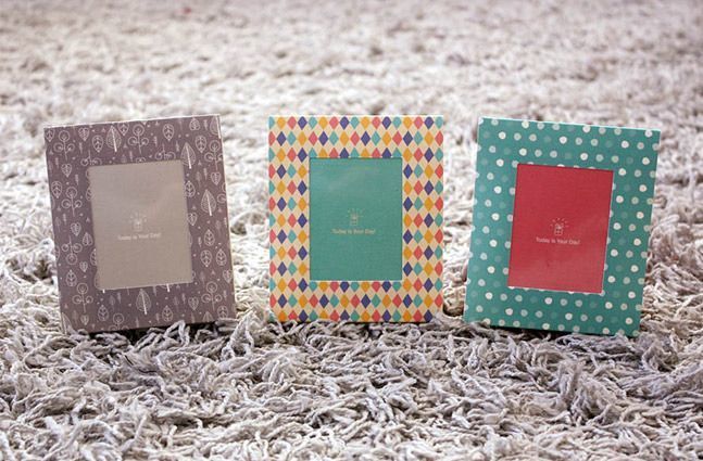 Pattern Instax Mini Frame Card