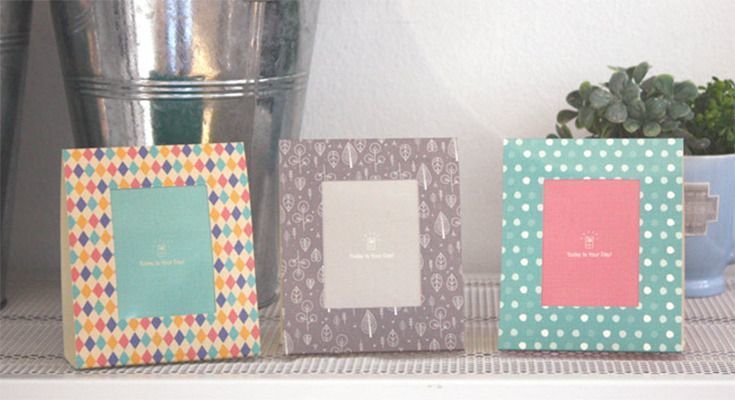 Pattern Instax Mini Frame Card