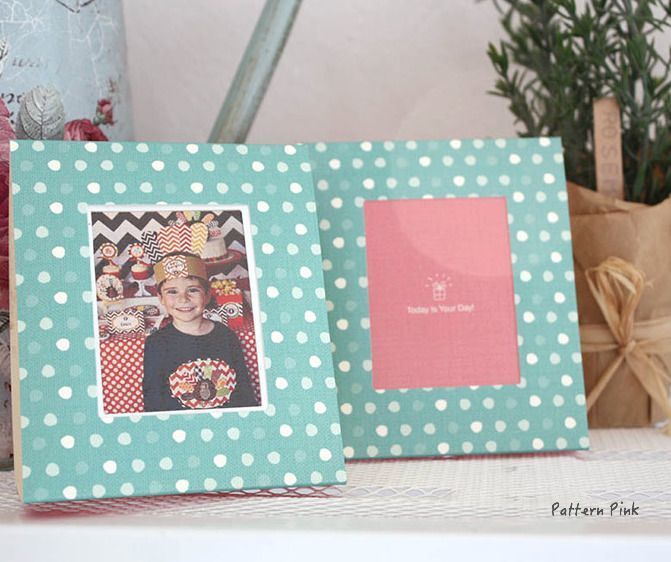 Pattern Instax Mini Frame Card