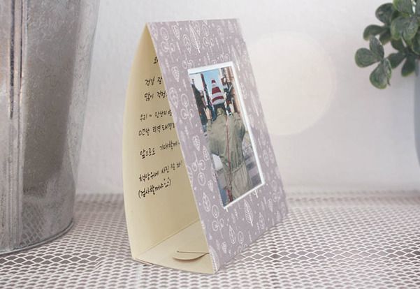Pattern Instax Mini Frame Card