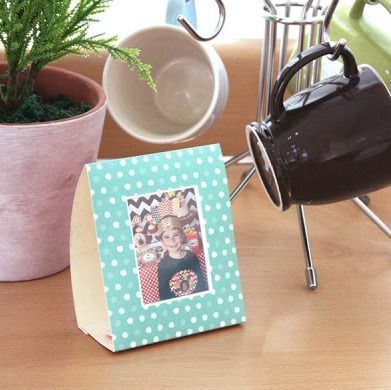 Pattern Instax Mini Frame Card