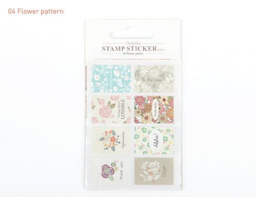 Vintage Stamp Sticker Set v3
