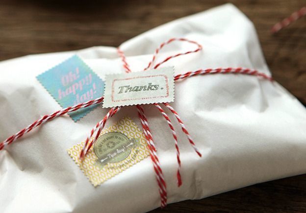 Vintage Stamp Sticker Set v3