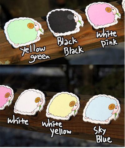 MochiThings: Sheep Sticky Note