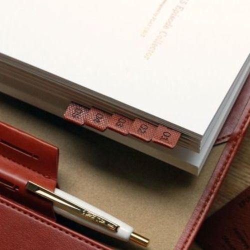 Leather Index Sticker v3 - Image 1