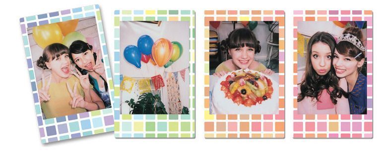 Stained Glass Fuji Instax Mini Film