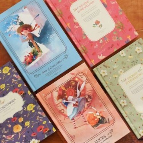 Fairy Tale Hardcover Lined Notebook