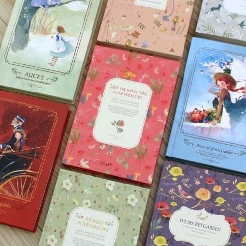 Fairy Tale Hardcover Lined Notebook