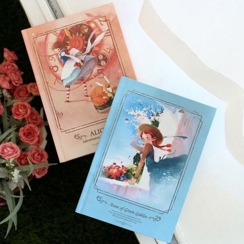 Fairy Tale Hardcover Lined Notebook