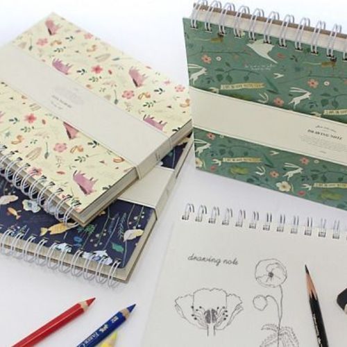 Willow Story Pattern Drawing Notebook - Image 1