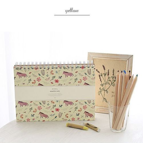 Willow Story Pattern Drawing Notebook - Image 5