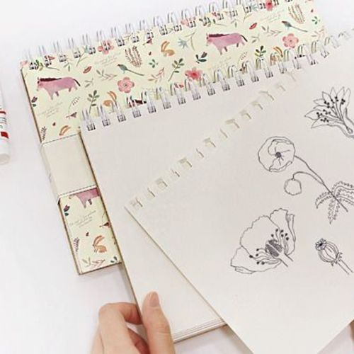 Willow Story Pattern Drawing Notebook - Image 17