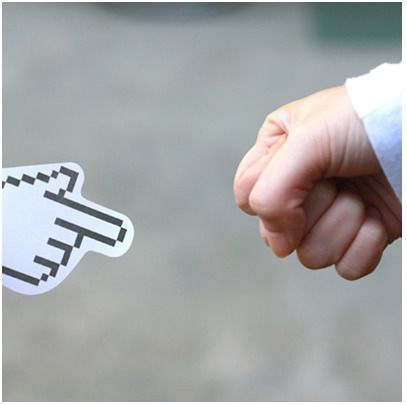 Sticky Notes Finger Pointer MochiThings: Hand Cursor Sticky Note