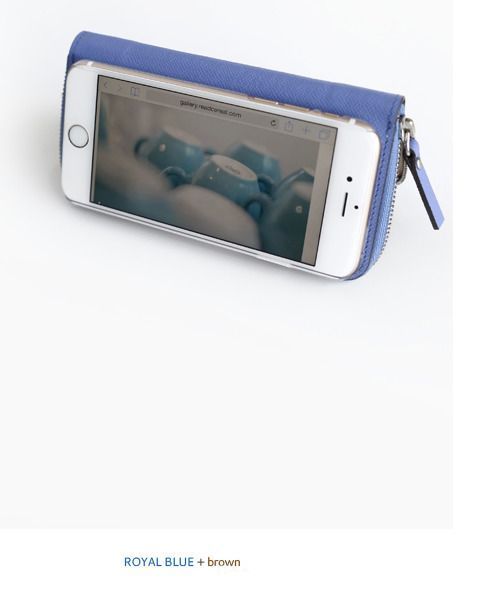 iPhone 6 Case with Wallet and Stand - Color: Brown main image 1