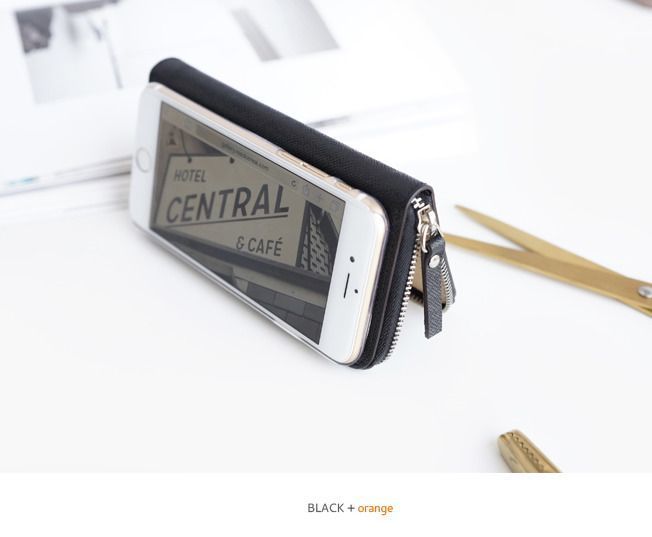 iPhone 6 Case with Wallet and Stand - Color: Brown