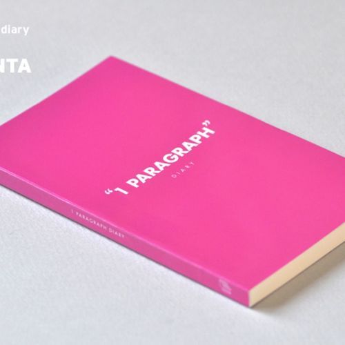 Magenta One Paragraph Notebook - Image 2