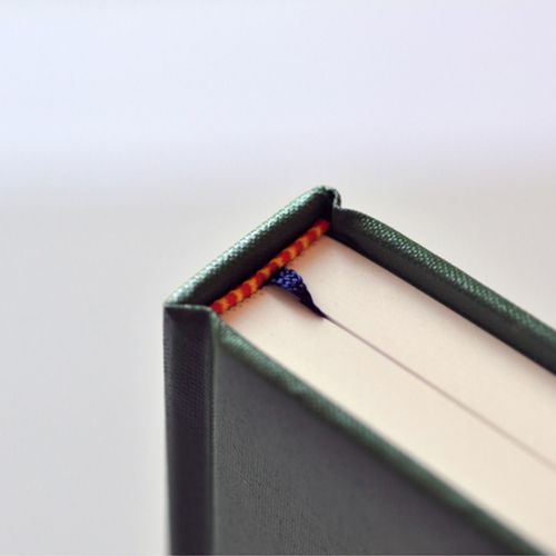 Green One Paragraph Hardcover Notebook - Image 4
