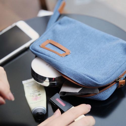 【THENCE】DENIM MULTI POUCH THENCE - Denim Multi Pouch CB Logo – Harumio