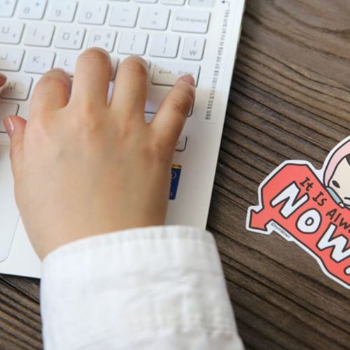 MochiThings: Pony Brown Big Point Sticker v1