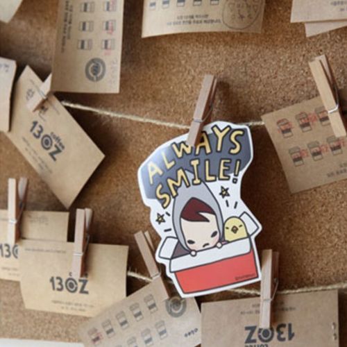 MochiThings: Pony Brown Big Point Sticker v1