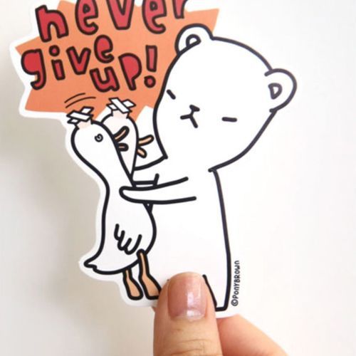 MochiThings: Pony Brown Big Point Sticker v2