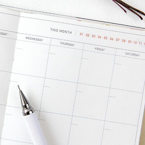 Medium Breezy Windy Monthly Planner - Image 12