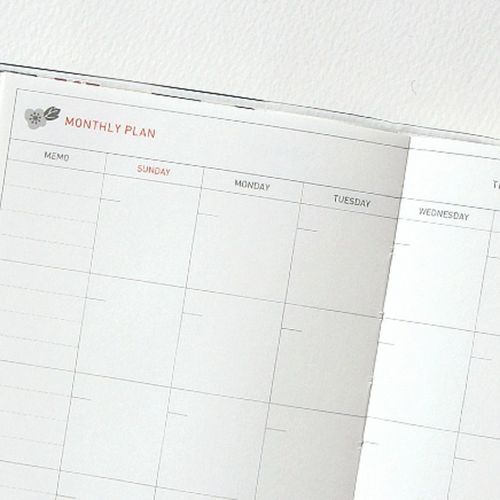 Medium Breezy Windy Monthly Planner - Image 13