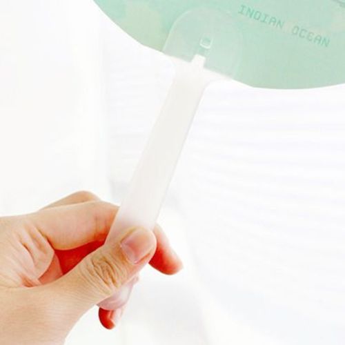 World Map Handy Fan - Image 8