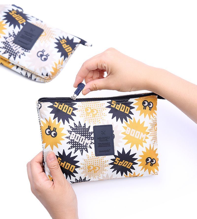 Large Monopoly Travel Mesh Pouch