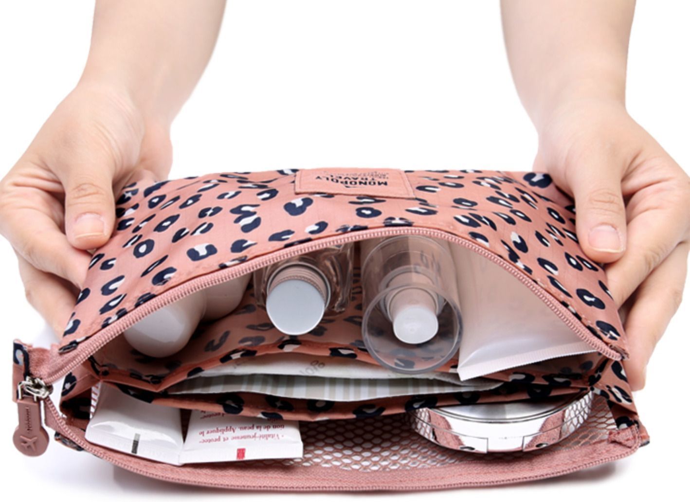 Large Monopoly Travel Mesh Pouch