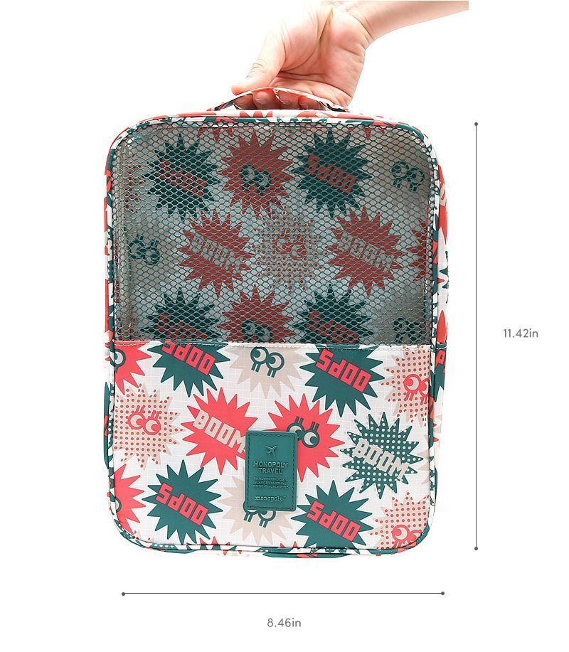 Monopoly Pattern Shoe Pouch v2