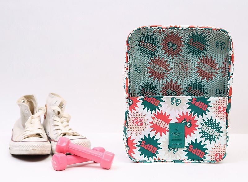 Monopoly Pattern Shoe Pouch v2